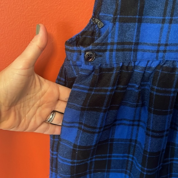 women’s S/M jumper/romper dress looks like pendleton. Preppy, Goth, or Punk it! - Picture 2 of 4